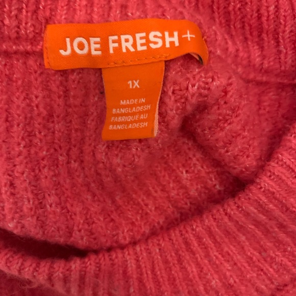 Oversized pink knit sweater - Picture 4 of 4